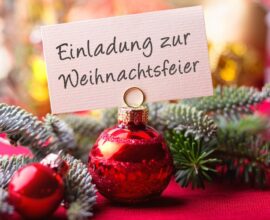 Weihnachtsfeier Firma