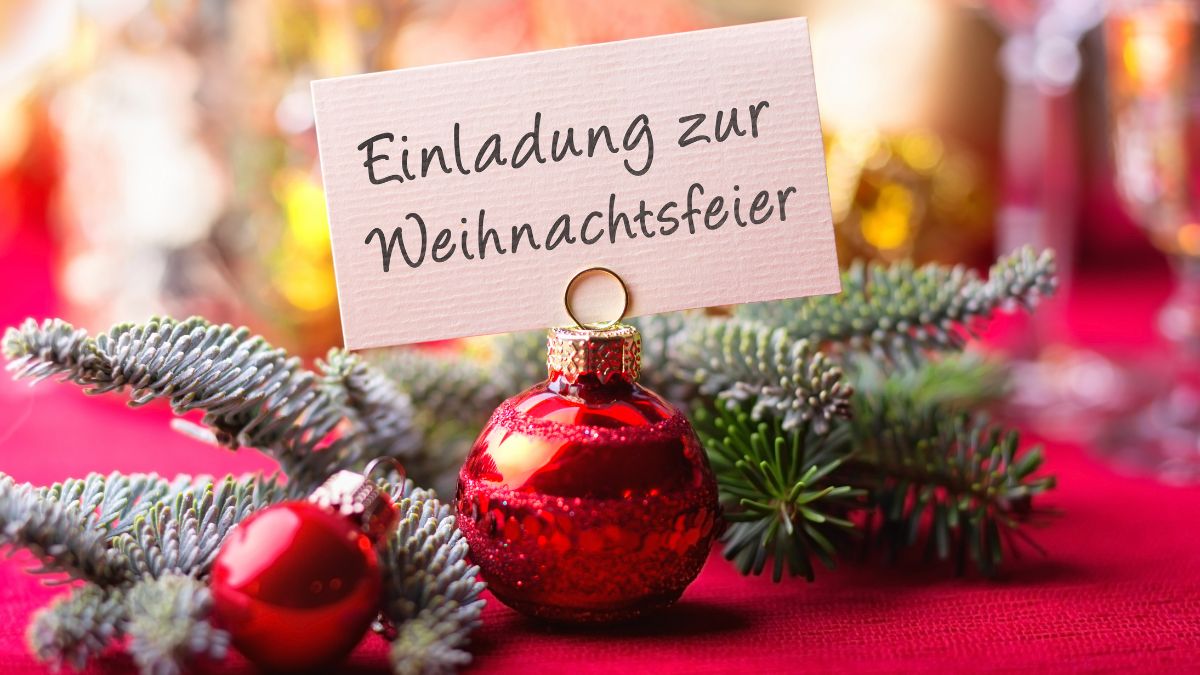 Weihnachtsfeier Firma