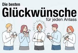 Gratulation zum Erfolg