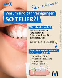 Professionelle Zahnreinigung Kosten